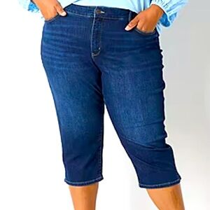St. John’s Bay pedal pushers in denim, sz W20👖